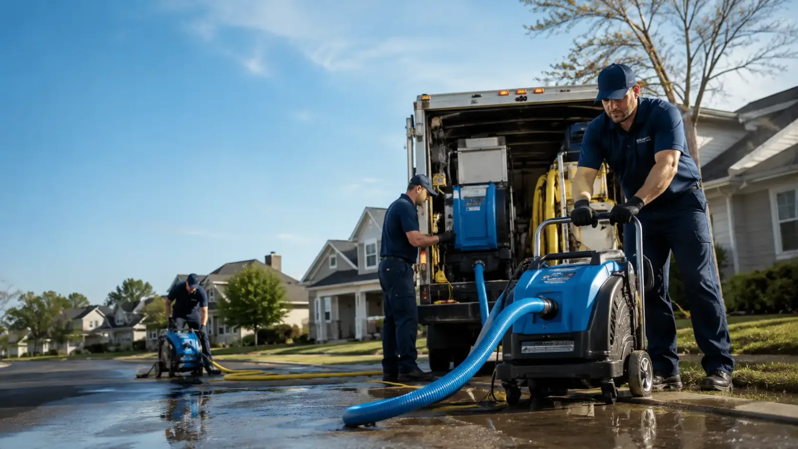 Flood Damage Cleanup in Manns Choice, PA